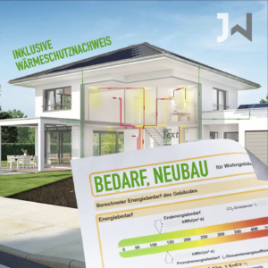 Energieausweis Neubau mit Wärmeschutznachweis