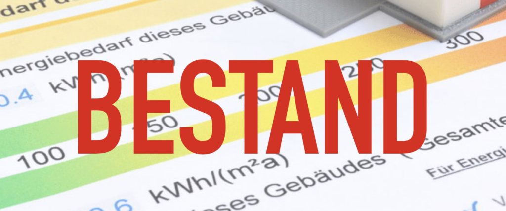 Energieausweise Bestand
